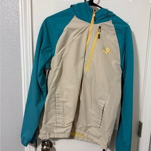 New Balance Turquoise and Yellow Jacket